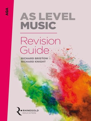 cover image of AQA AS Music Revision Guide